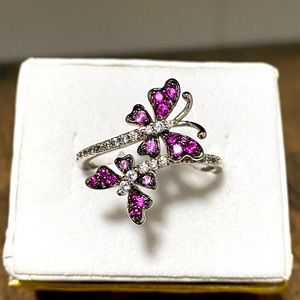 Bomb Party - SHE FLIES WITH PURPOSE Ring - Size 9 - Celebration Ring